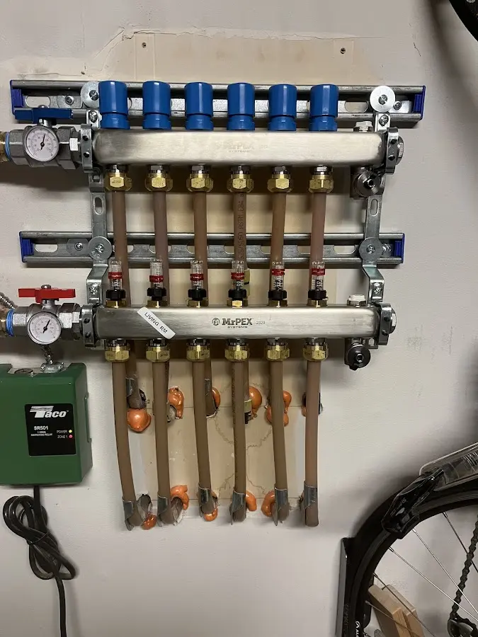 Plumber performing Leak Detection at a residential property in Sun Valley